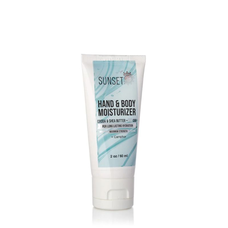 Sunset CBD Hand & Body Moisturizer Collection