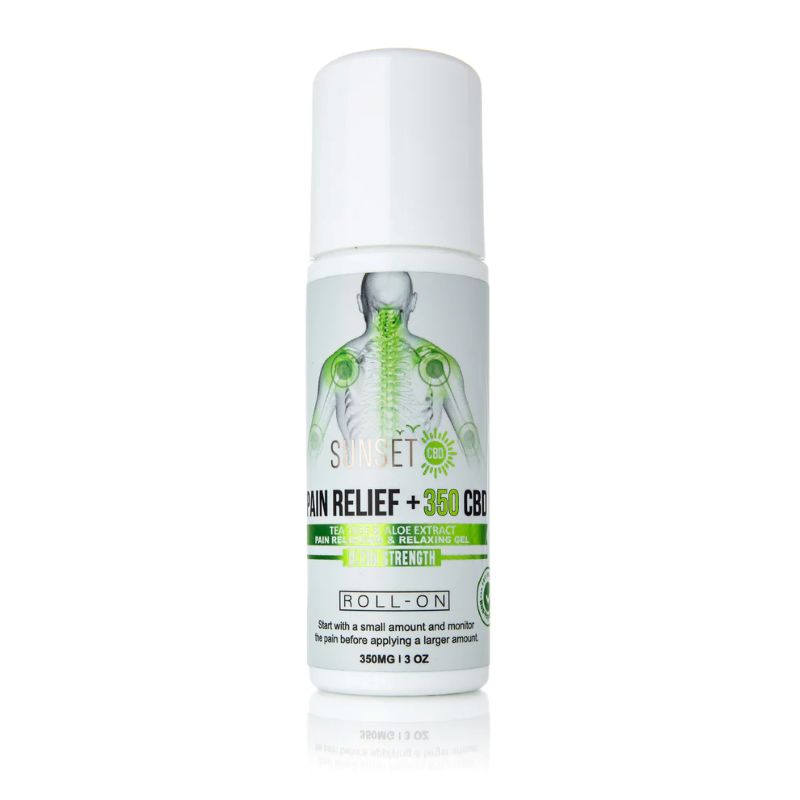 Sunset Roll On Pain Relief 350 CBD Collection