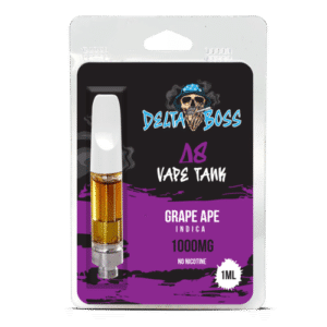 COAs – Delta Boss D8 Vape Tank – Grape Ape