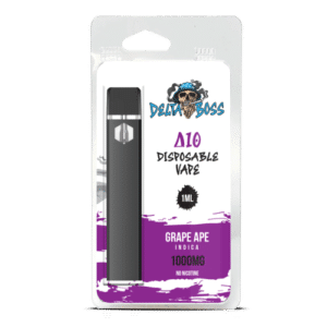 COAs – Delta Boss D10 Disposable Vape – Grape Ape