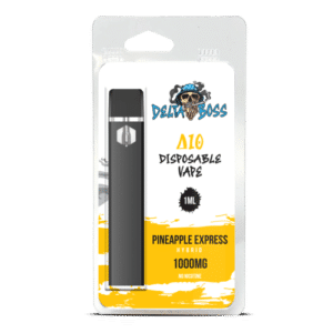 COAs – Delta Boss D10 Disposable Vape – Pineapple Express