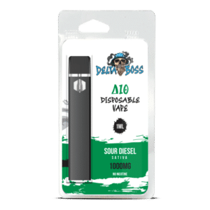 COAs – Delta Boss D10 Disposable Vape – Sour Diesel