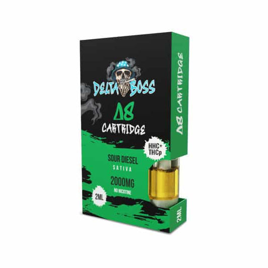 Crazy Cart Delta 8-HHC-THCp 2ml Cartridge