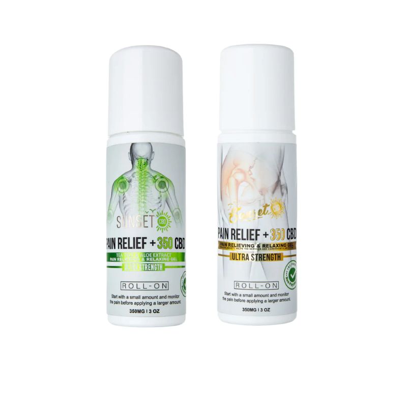 Sunset Roll On Pain Relief 350 CBD Collection